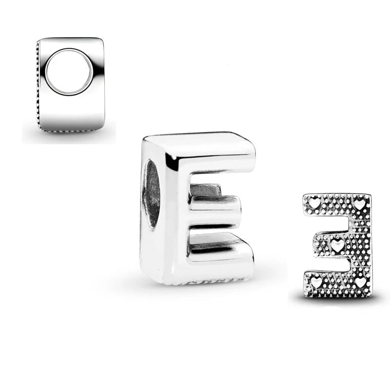 Letter E Charm