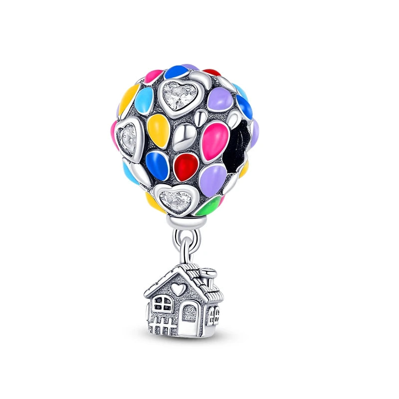 Up House & Balloons Charm