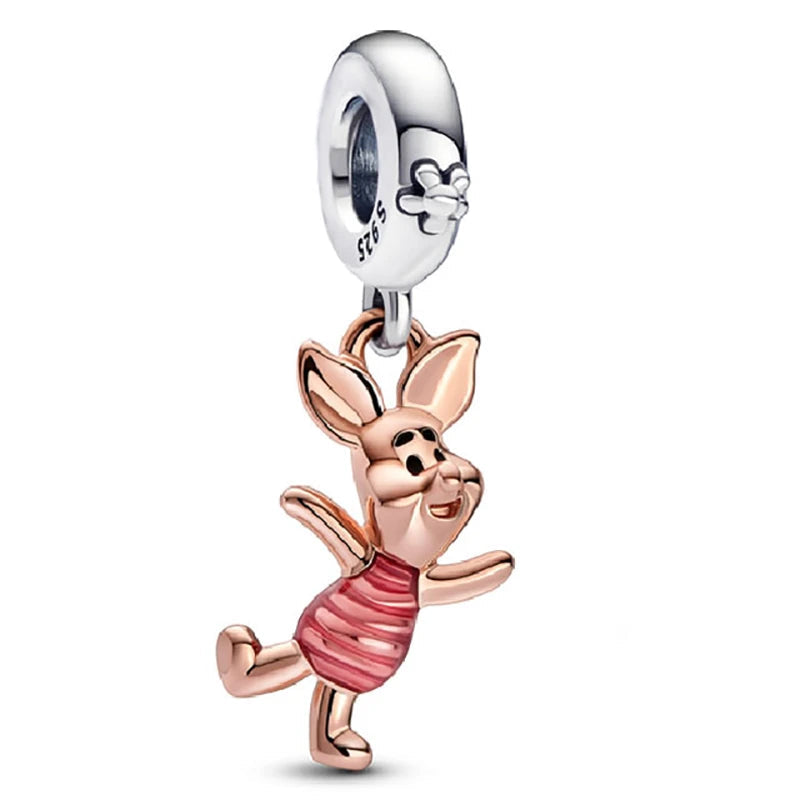 Winnie the Pooh Piglet Dangle Charm