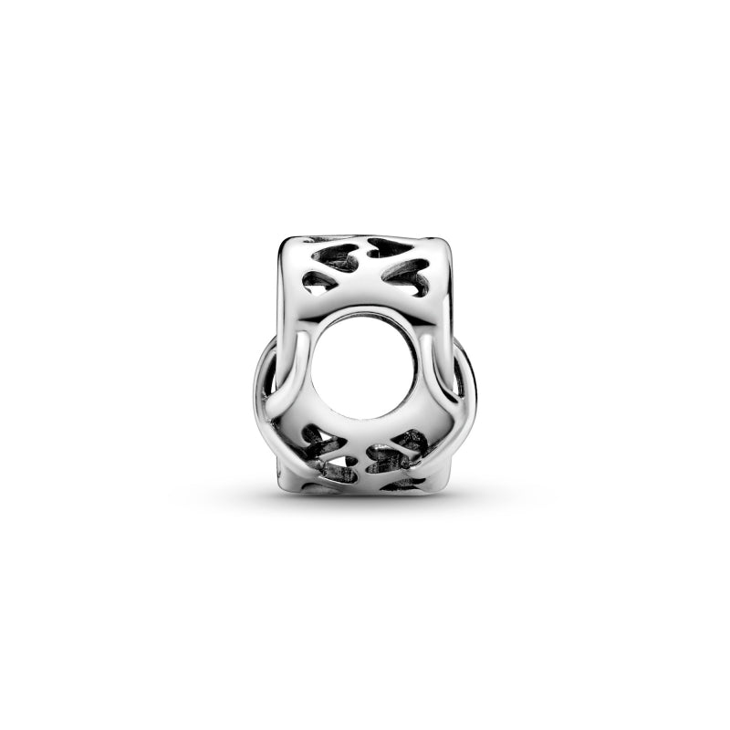 Love You Mom Infinity Heart Charm